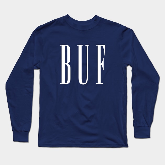 BUF Buffalo Gap Style Long Sleeve T-Shirt by Carl Cordes